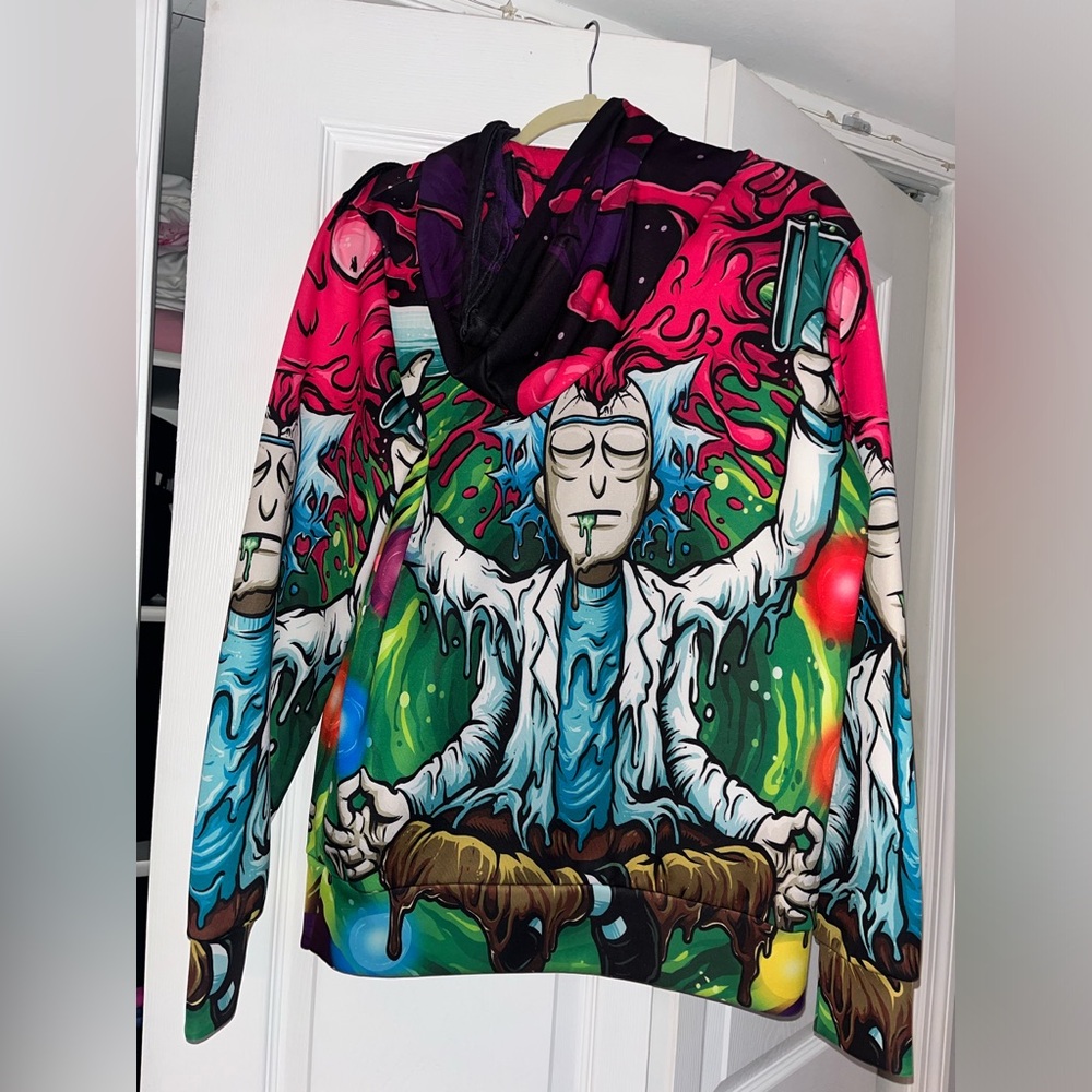 Rick and morty sweater from waz shop